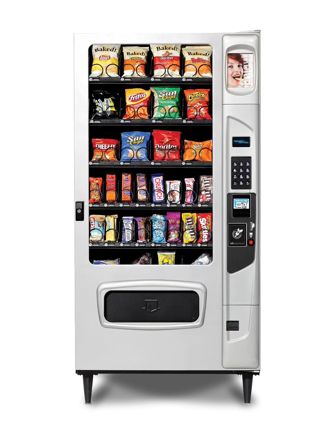 Mercato 4000 white vending machine